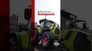 Why are farmers protesting in London Farmers BBCNews [upl. by Infeld577]