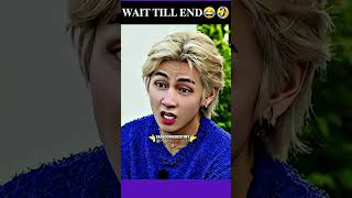 Kim taehyung itna gussaaa😬💀 bts funny hindi tiktok 🤣😂 bts btsarmy shortvideo btsshorts [upl. by Mariette]