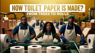 How Toilet Paper is Made From Trees to Rolls [upl. by Adnorrahs]