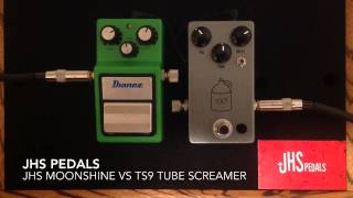 JHS Moonshine vs Ibanez Tube Screamer [upl. by Llenram]