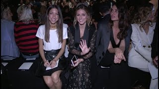 Olivia Palermo Roberta Ruiu and more front row of Ermanno Scervino Fashion Show in Milan [upl. by Davon]