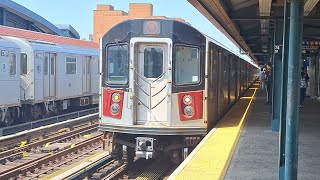 New York City MTA Kawasaki R188 Train  Line 7 Flushing Local Credit sftransit [upl. by Ecnal]