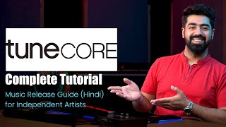 How to Release Music on TuneCore Hindi [upl. by Gabrielli]