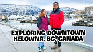 Exploring Downtown Kelowna BC Buhay Canada buhaycanada pinoyincanada [upl. by Dnilasor]