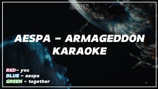 Sing With AESPA ARMAGEDDON Karaoke Easy Lyrics [upl. by Toomay]