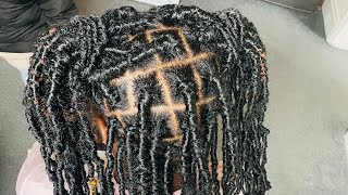 Hair locs style locs idea locs youtubevideo [upl. by Anovahs411]