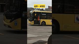 BRAND NEW 615 route leaving to Middlebrook on an Enviro200MMC and a 575 arriving on an E200MMC [upl. by Jenn576]