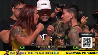 Cris Cyborg vs Larissa Pacheco [upl. by Elsilrac224]