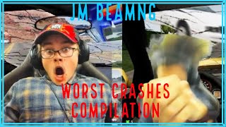 Jaden Williams Beamng Worst Crashes Compilation [upl. by Duffie]