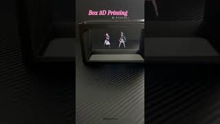 🖤💢🖤 BOX HOLOGRAM 3D printing illusion doptique 🖤💢🖤 hologram art3dchoix bambulab [upl. by Enitsirk]