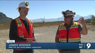 WATCH A look inside UAs modern mine near Sahuarita [upl. by Dreda]