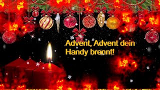 Adventsgrüße zum 1 Advent  Grüße Video zum Ersten Advent für Whatsapp zum Versenden amp Teilen 🕯️ [upl. by John]