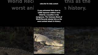 Ramree Island Massacre the Worst animal attack in history worldwar2 [upl. by Nannerb]