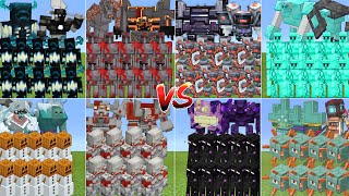 MOB ALLIANCE TOURNAMENT IN MINECRAFT MOB BATTLE [upl. by Iadam]