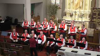 Edvard Grieg Chorus at the Christ Lutheran Lutefisk dinner [upl. by Siurtemed]