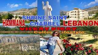 SHRINE OF SAINT CHARBEL HAMMANA LEBANON [upl. by Allina]