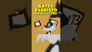 gatto evaristo episodio pilota funnyvideo perte animation [upl. by Hibbs]