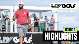 FULL HIGHLIGHTS Rahm chasing Niemann in Round 2  LIV Golf Mayakoba [upl. by Erie]