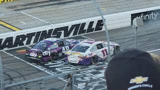 Alex Bowman amp Denny Hamlin Martinsville 2021 PostRace Altercation Fan View [upl. by Rogozen647]