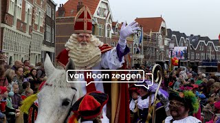 Sinterklaas feestelijk aangekomen in Hoorn [upl. by Eduino]