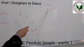 TP physique I  Pendule Simple Partie 1 [upl. by Devina968]