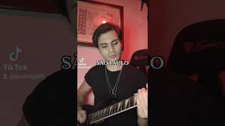 São Paulo  The Weeknd Anitta TheWeeknd guitarcover theweeknd anitta saopaulo xotwod [upl. by Anialahs]