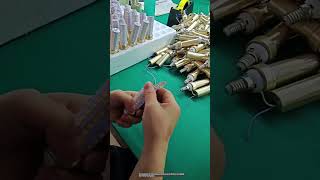 The manufacturing process of LED energy saving lamps [upl. by Krusche]