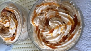 Verrine mousse caramel [upl. by Ursala]