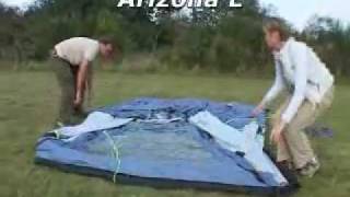 How to pitch the Outwell Arizona L tent [upl. by Rokach]