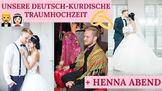 DEUTSCHKURDISCHE TRAUMHOCHZEIT  HENNA ABEND I Exklusive Bilder und Videos I Sevins Wonderland [upl. by Wilmer]