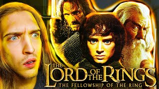 The Lord of the Rings The Fellowship of the Ring 2001 Movie Reaction  First Time Watching [upl. by Tullus]