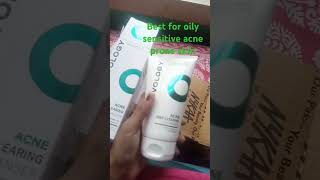 novologyoily acne prone skin cleaner  best cleanser for oily acne prone sensitive skin ⚡🤗😊😊😊 [upl. by Hacissej]