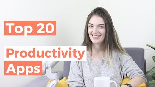 Productivity Apps for 2021 Top 20 Productivity Apps [upl. by Nifled481]