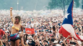 A 50 años del Festival Woodstock 1969 amor libre jóvenes desnudos en el barro y rock and roll [upl. by Eecyaj]