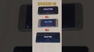 New Galaxy Z Fold 6😈 vs SAMSUNG S24 ULTRA vs IPHONE15 vsA35 5G PUBG SPEED TEST pubgmobile shorts [upl. by Airamasor259]