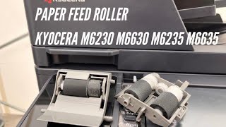 Paper JAM Printer Kyocera M6230cidn M6630cidn M6235cidn M6635cidn M6230 M6630 M6235 M6635 [upl. by Detta]