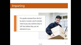 Importing parcels into Great Britain from other countries by post or courier [upl. by Serica]