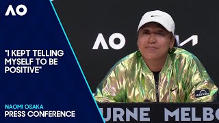 Naomi Osaka Press Conference  Australian Open 2024 First Round [upl. by Milewski]