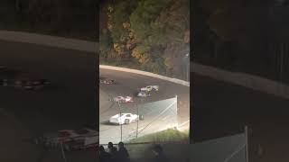 Mahoning Valley Speedway Tour Modified Hard Crash 4 [upl. by Alikahs]