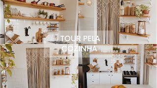 Tour pela minha cozinha 🍂 cozinhapequena [upl. by Masson]