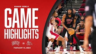 UNLV at Fresno State Basketball Highlights  202324 Season [upl. by Aibonez710]