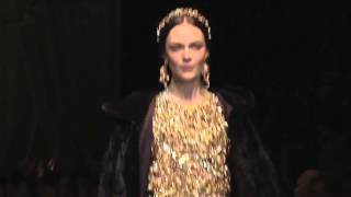 DolceampGabbana Womenswear FW 201213 Fashion Show [upl. by Nekcarb60]