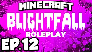 Blightfall Minecraft Modded Adventure Ep12  BLOODWOOD TREES Modded Roleplay [upl. by Ecinreb]