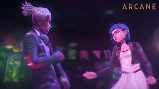 Powder and Ekko dancing scene full  Arcane Season 2 [upl. by Pearlman985]