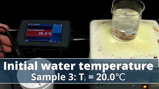 Finding the Specific Heat of Metals Using Calorimetry [upl. by Cliffes]