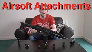 Airsoft Attachment Guide  Practical Vs Tactical [upl. by Lucio]