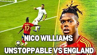 Nico Williams UNSTOPPABLE vs England 202425 🔴⚫ [upl. by Diao]