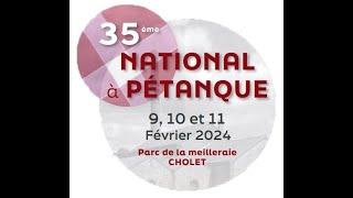 35ème National à Pétanque de Cholet  Historique [upl. by Ahsropal]