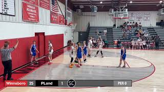 Winnsboro vs Prairiland 10282024 8th grade girls [upl. by Arakawa]