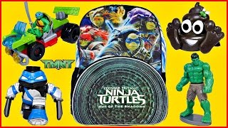 TMNT SURPRISE BACKPACK Teenage Mutant Ninja Turtles Movie [upl. by Ecyob]